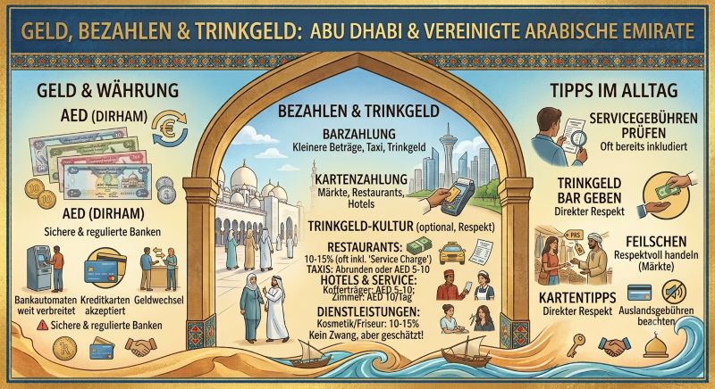 Übersicht Geld & Trinkgeld